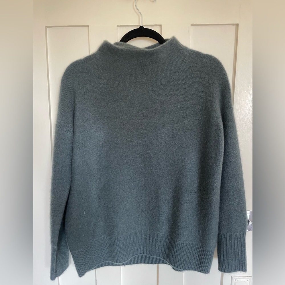 Vince Plush Cashmere Funnel Neck Sweater